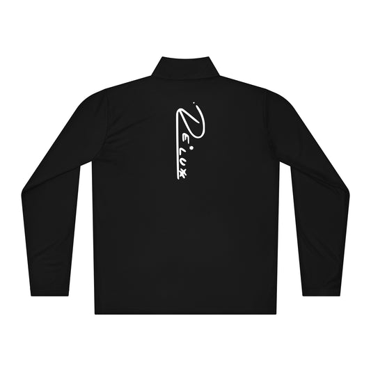 V1. Performance Quarter-Zip “Pure Black”