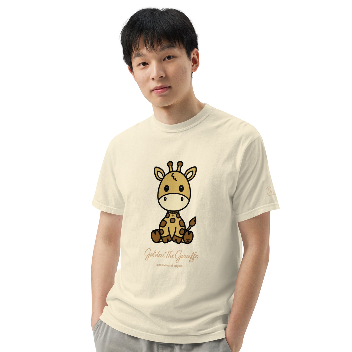 Golden The Giraffe “a deluxbrand original” Tee