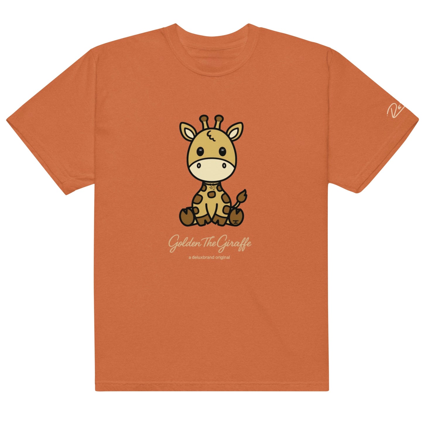 Golden The Giraffe “a deluxbrand original” Tee
