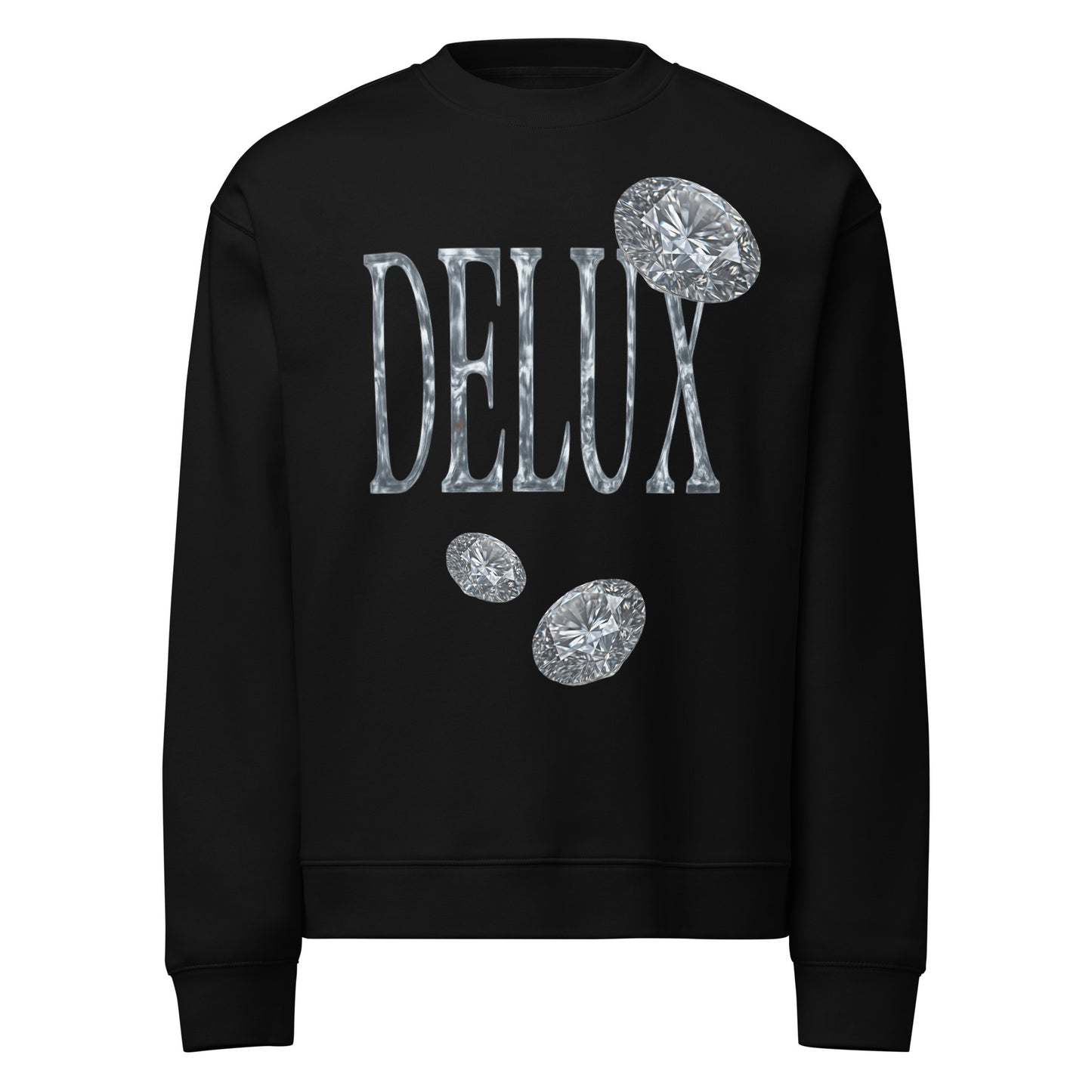 “VVS” Emblem Crewneck (Onyx Black)