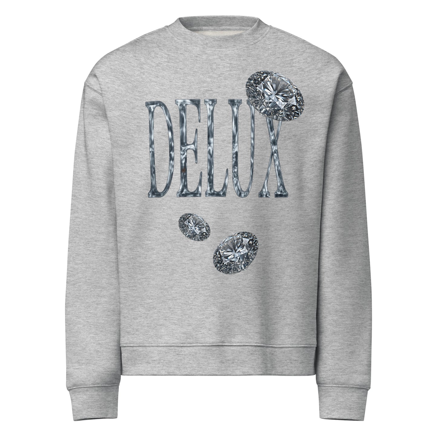 “VVS” Emblem Crewneck (Stone Silver)