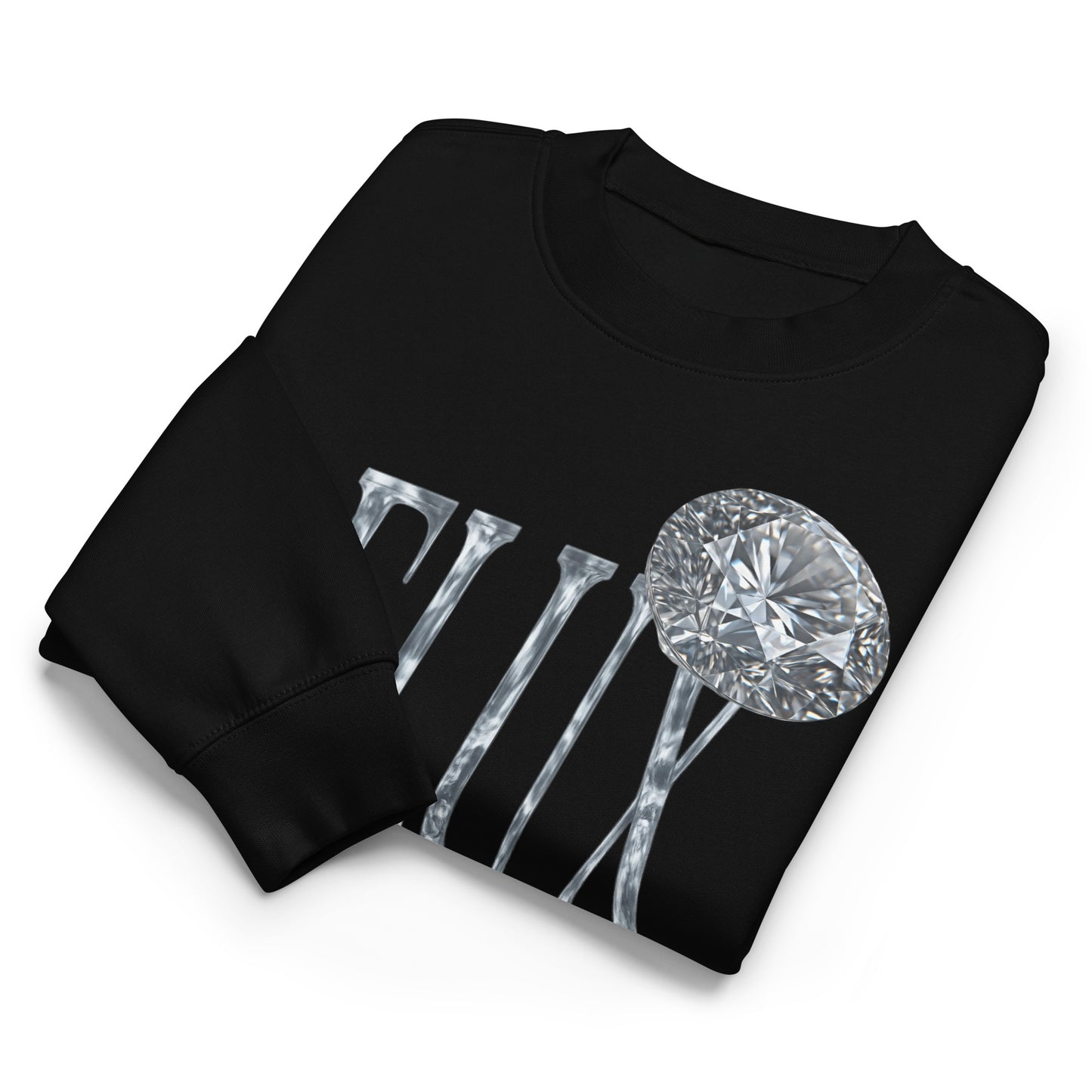 “VVS” Emblem Crewneck (Onyx Black)