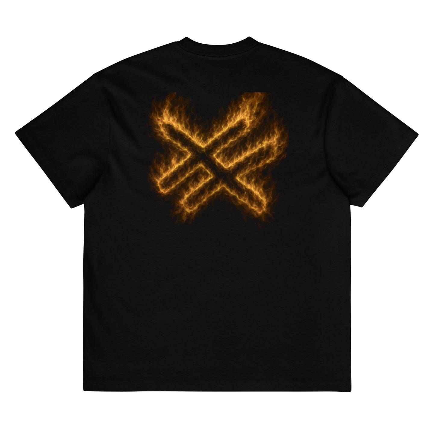 DUB•XX Box Tee “Burnt Flames”