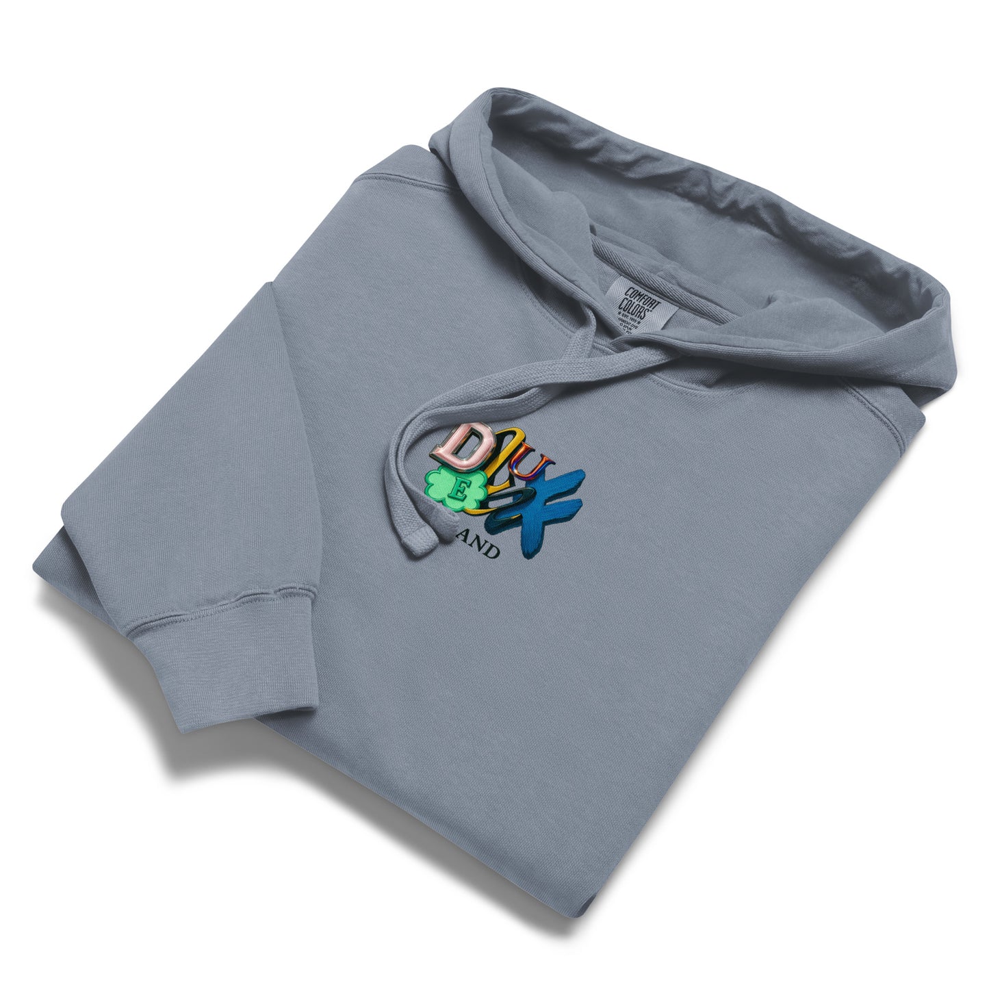 MultiMark Garment-Dyed Hoodie “Frosted Steel”