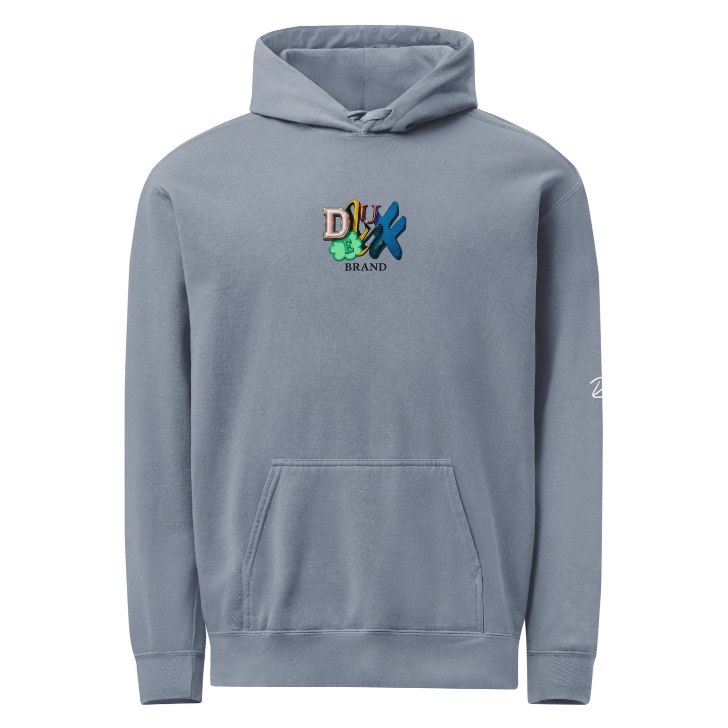 MultiMark Garment-Dyed Hoodie “Frosted Steel”