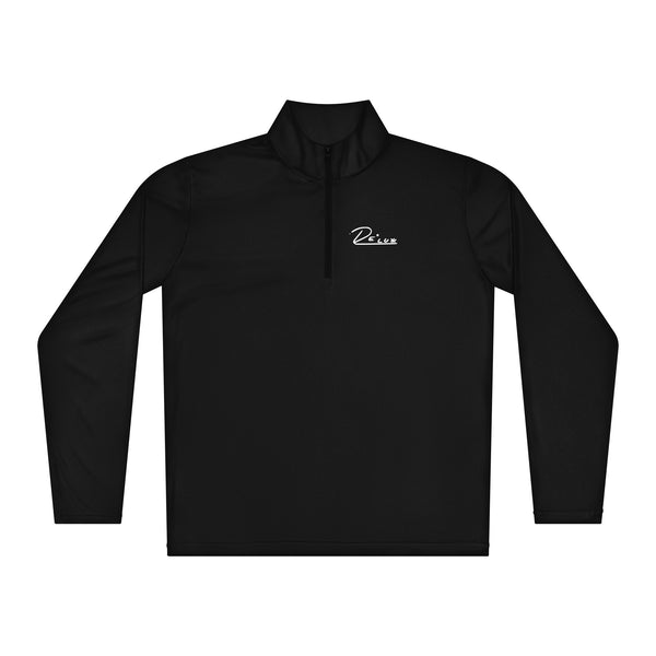 V1. Performance Quarter-Zip “Pure Black”