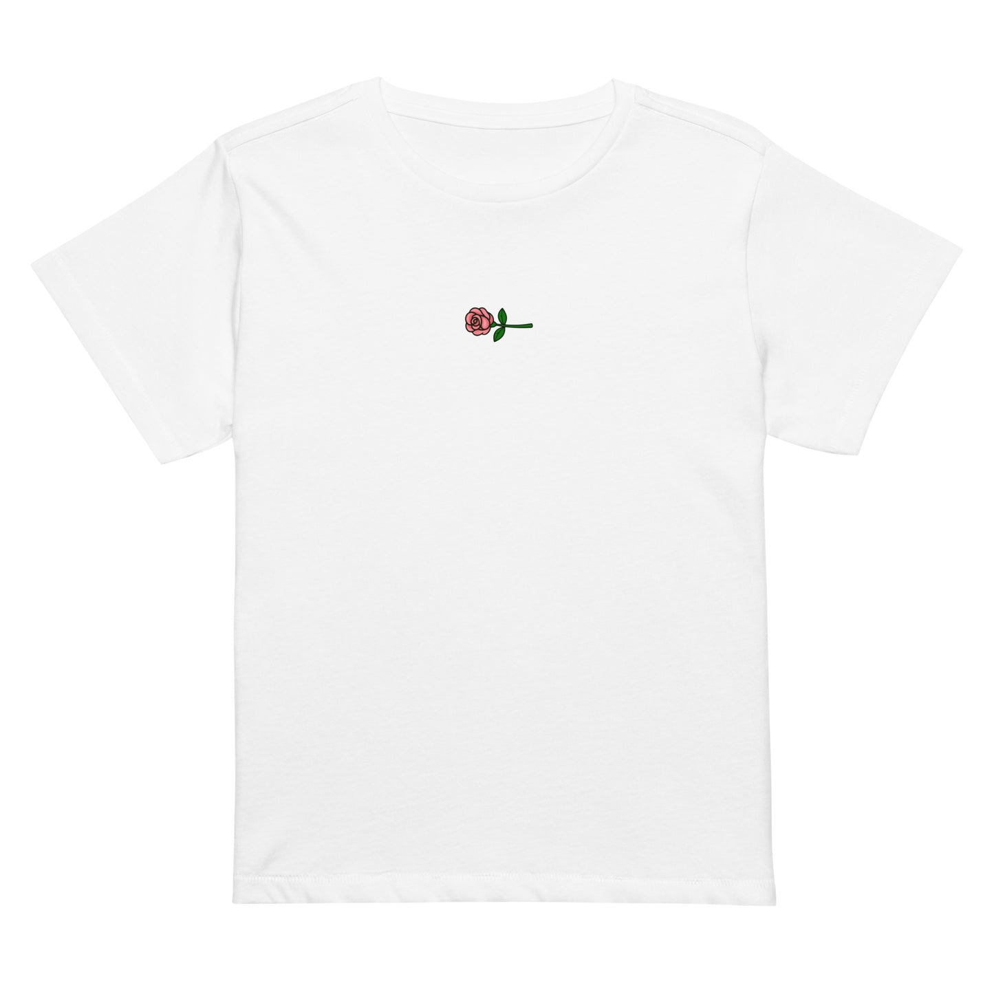 “Bouquet de luxe” Womens Tee (Blanc White)