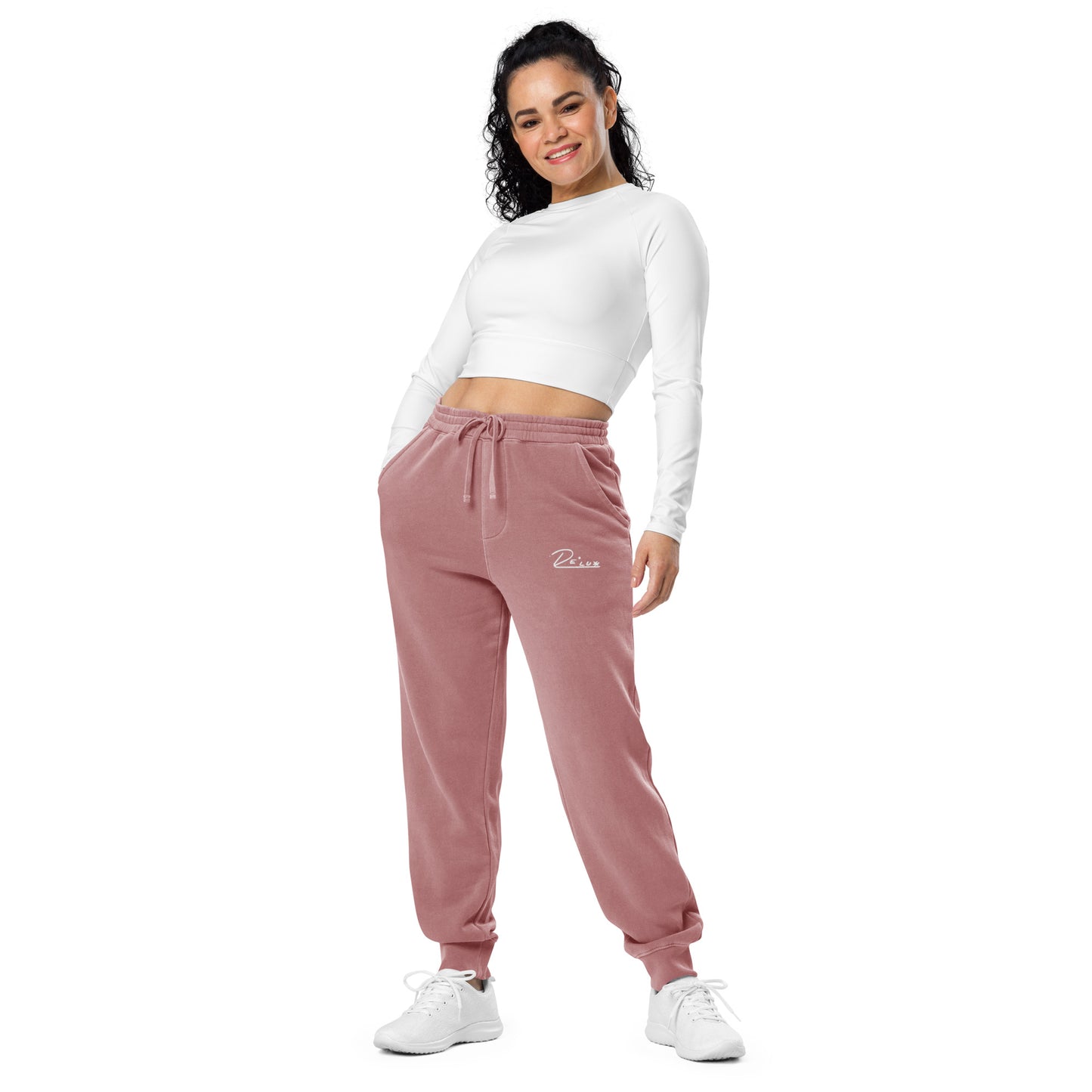 “White Label” Essential Jogger (Rosewood Dust)