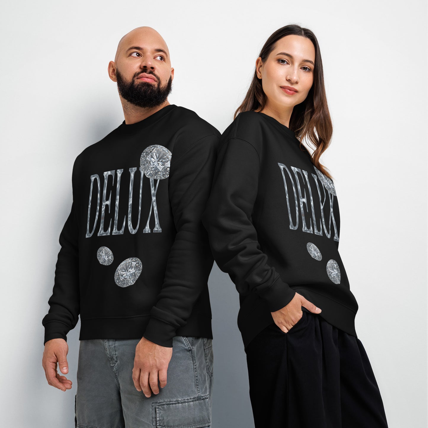 “VVS” Emblem Crewneck (Onyx Black)